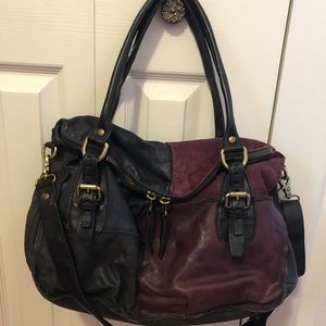 AS98 handbag, Italian made genuine LEATHER